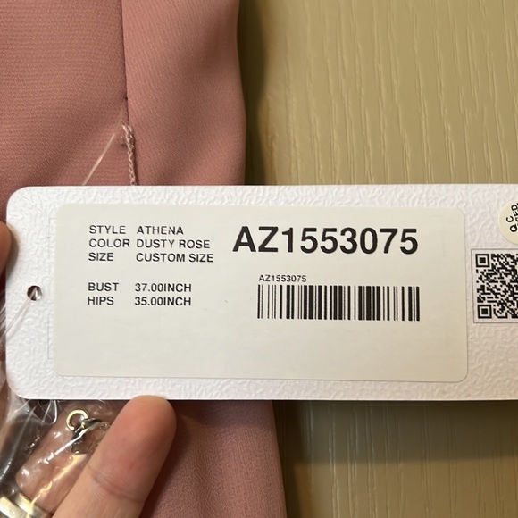 NWT Azazie Maternity Dress - Picture 3 of 8